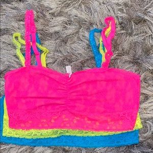 Aeropostale Lace Bralette Bundle